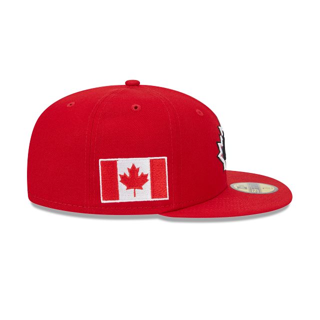 Canada 2023 World Baseball Classic 59FIFTY Fitted Hat sold by New Era product image thumbnail 4