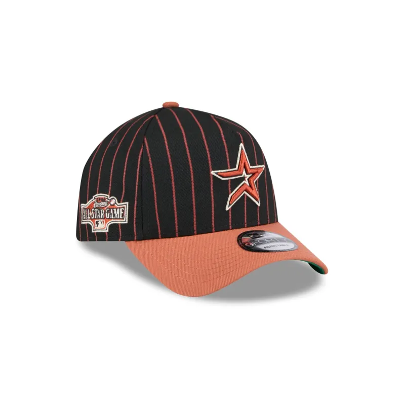Houston Astros All-Star Game Pack Pinstripe 9FORTY A-Frame Snapback Hat sold by New Era
