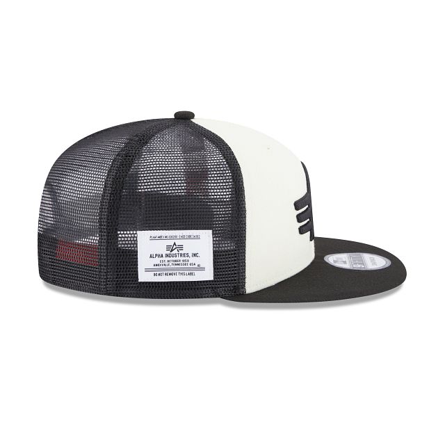 Alpha Industries X New Era 9FIFTY Trucker Snapback sold by New Era product image thumbnail 5