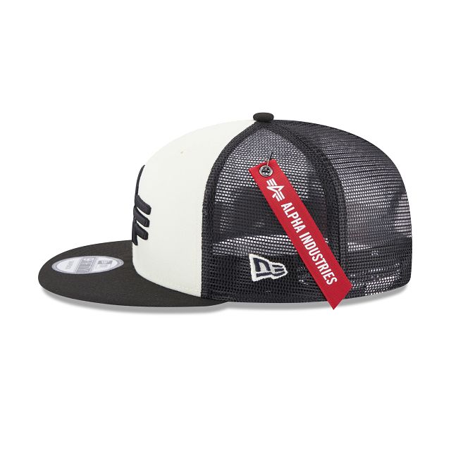 Alpha Industries X New Era 9FIFTY Trucker Snapback sold by New Era product image thumbnail 4