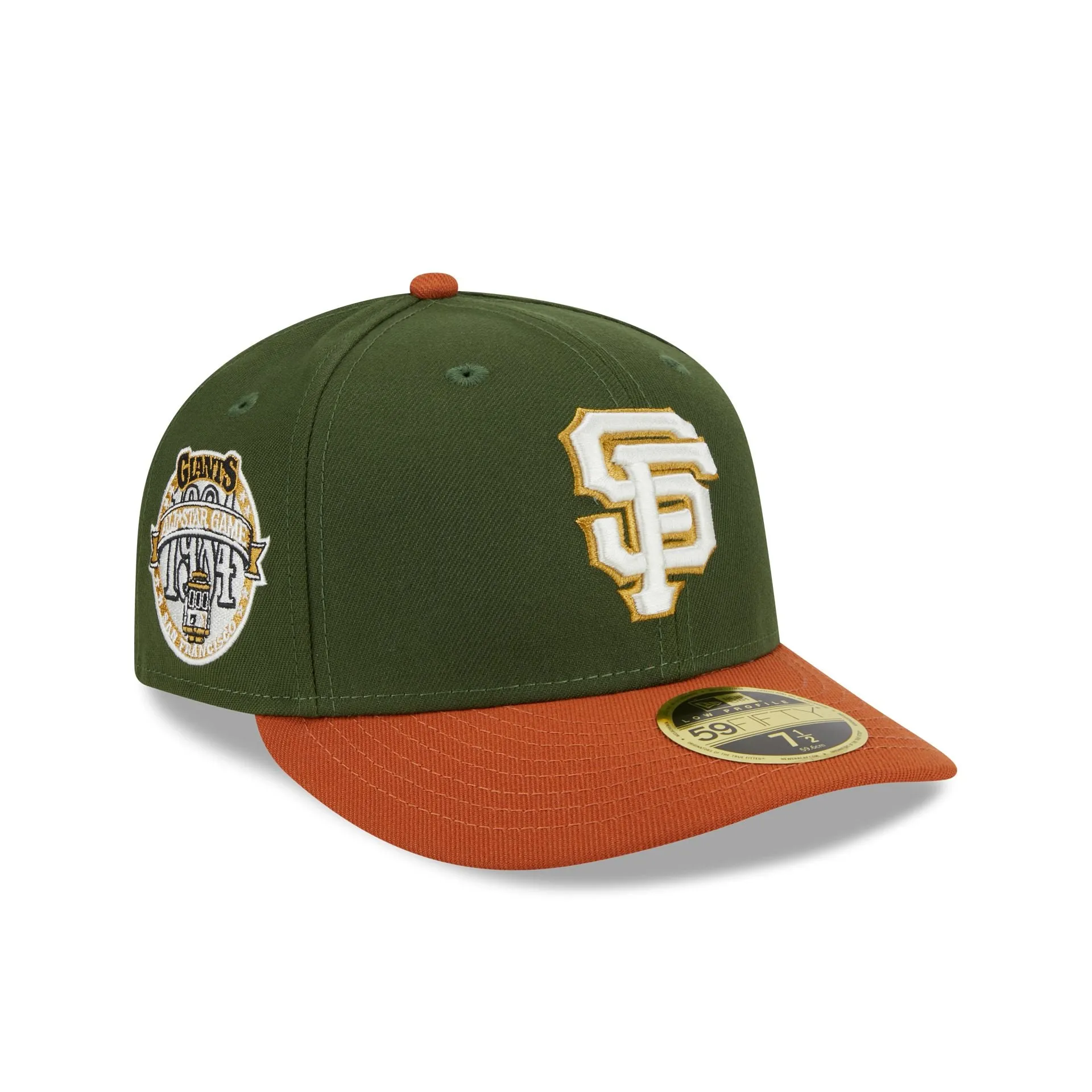 San Francisco Giants Scarlet Low Profile 59FIFTY Fitted Hat sold by New Era