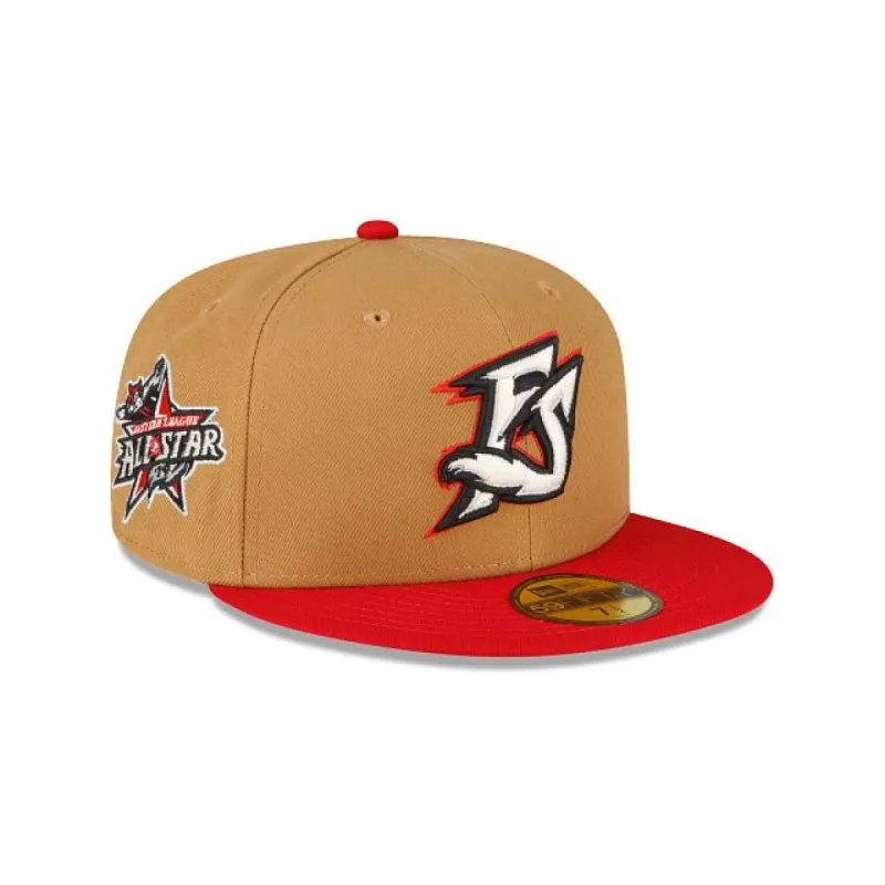 Richmond Flying Squirrels Wheat 59FIFTY Fitted Hat sold by New Era