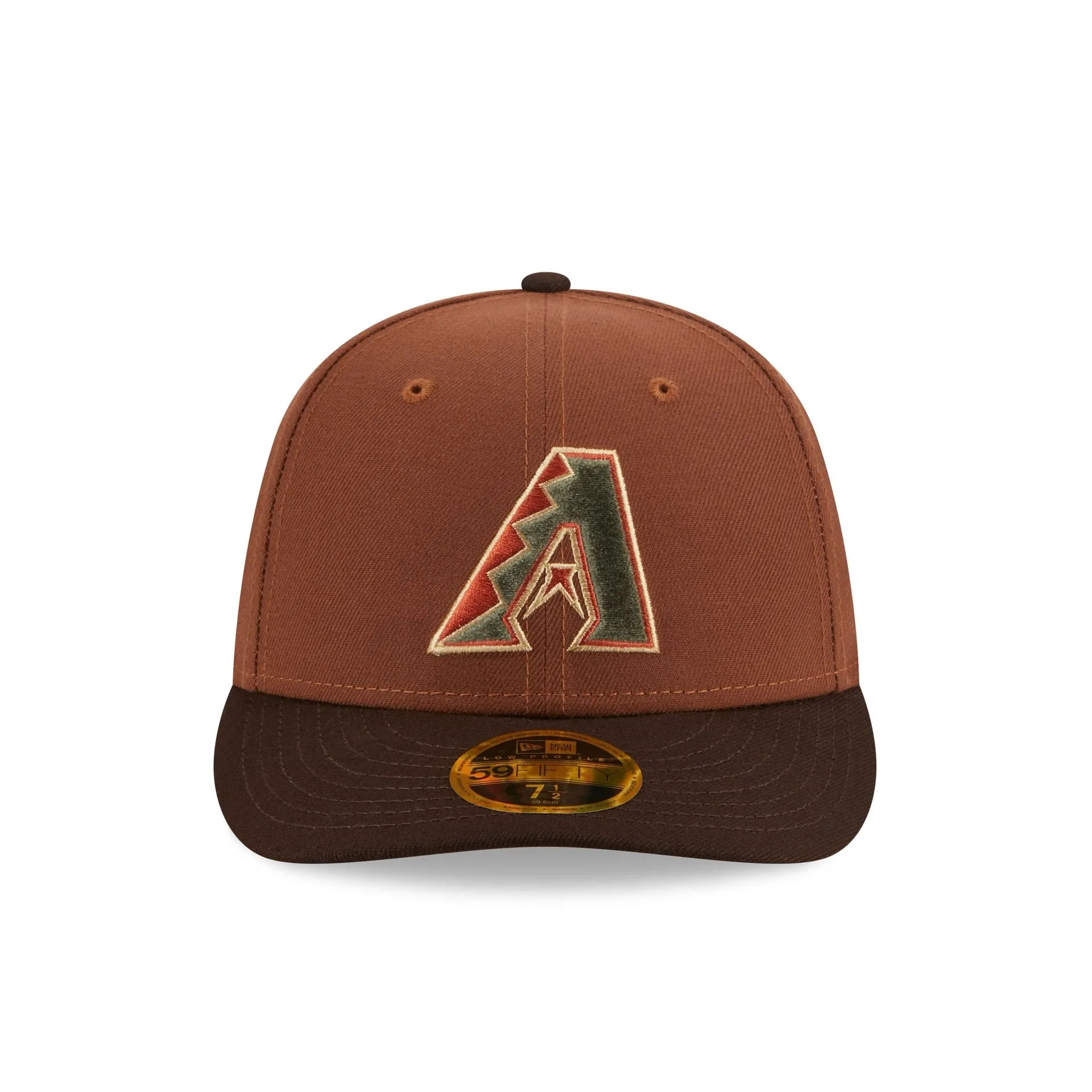 Arizona Diamondbacks Velvet Fill Low Profile 59FIFTY Fitted Hat sold by New Era product image thumbnail 2