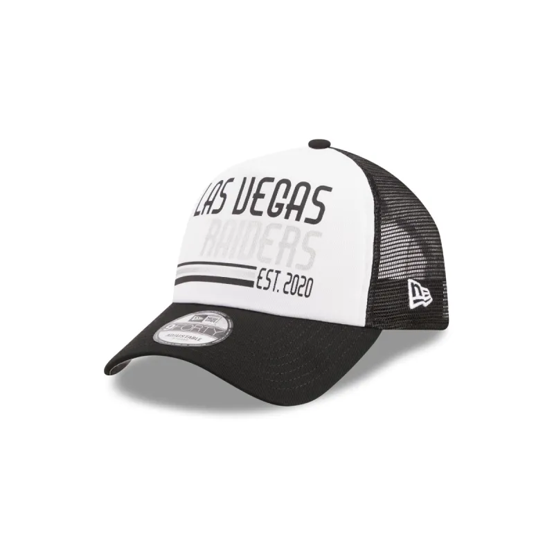 Las Vegas Raiders Lift Pass 9FORTY A-Frame Snapback Hat sold by New Era