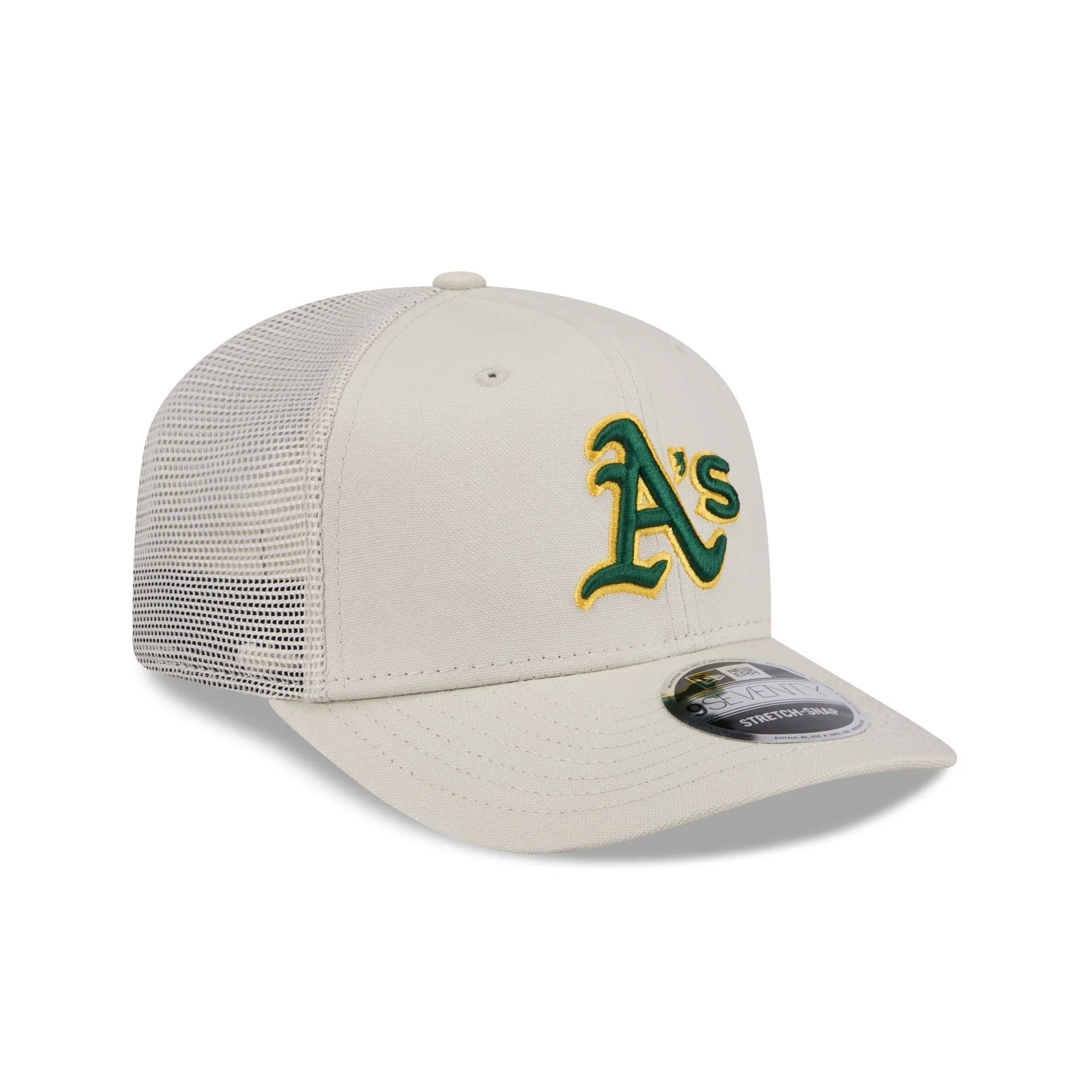 Oakland Athletics Canvas 9SEVENTY Trucker Hat sold by New Era product image thumbnail 3