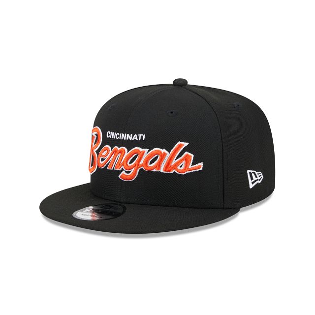 Cincinnati Bengals Script 9FIFTY Snapback Hat sold by New Era product image thumbnail 3