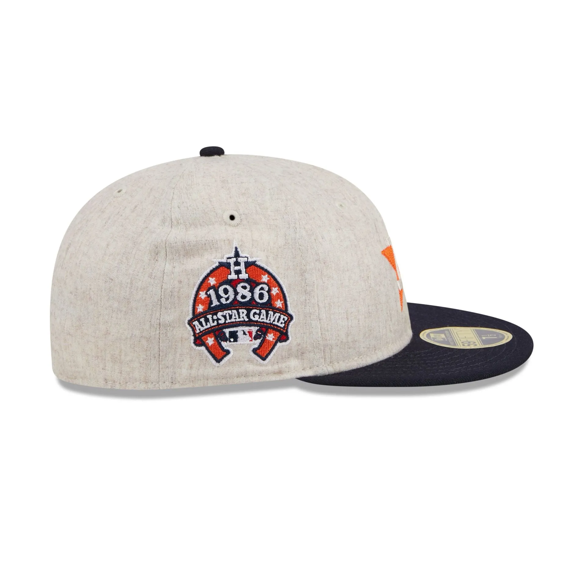 Houston Astros Melton Wool Retro Crown 59FIFTY Fitted Hat sold by New Era product image thumbnail 4