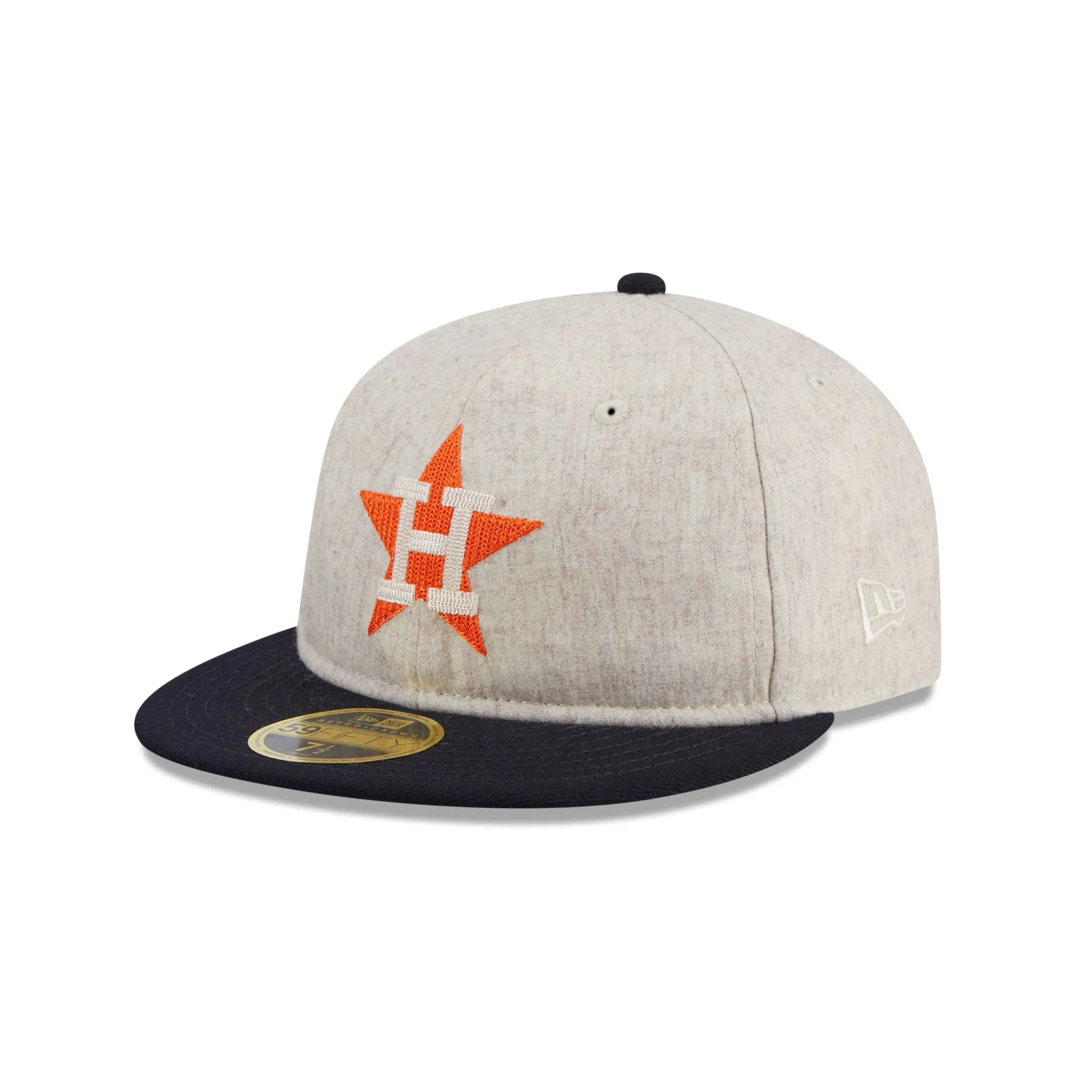 Houston Astros Melton Wool Retro Crown 59FIFTY Fitted Hat sold by New Era product image thumbnail 3