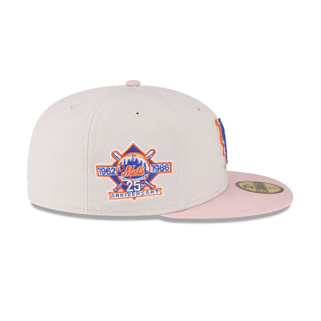 Just Caps Stone Pink New York Mets 59FIFTY Fitted Hat sold by New Era product image thumbnail 4