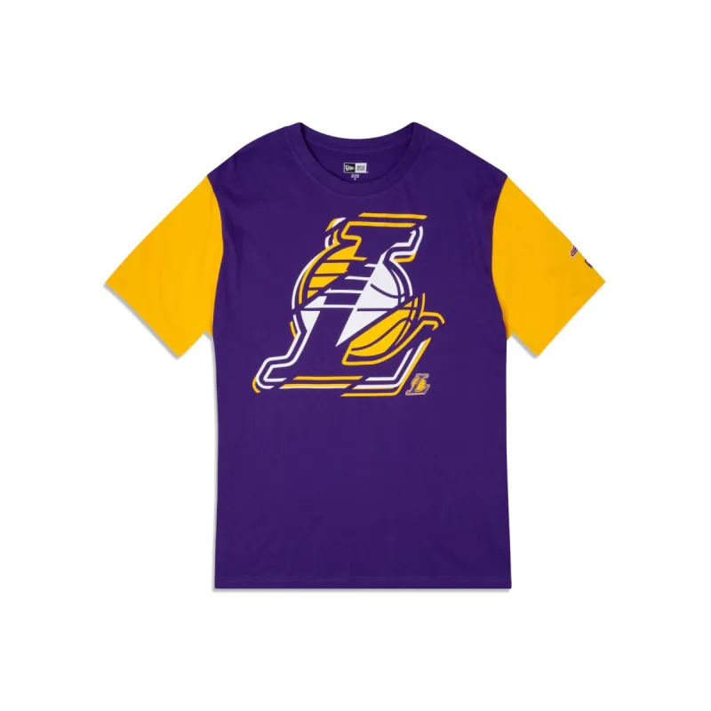 Los Angeles Lakers Sport Night T-Shirt sold by New Era