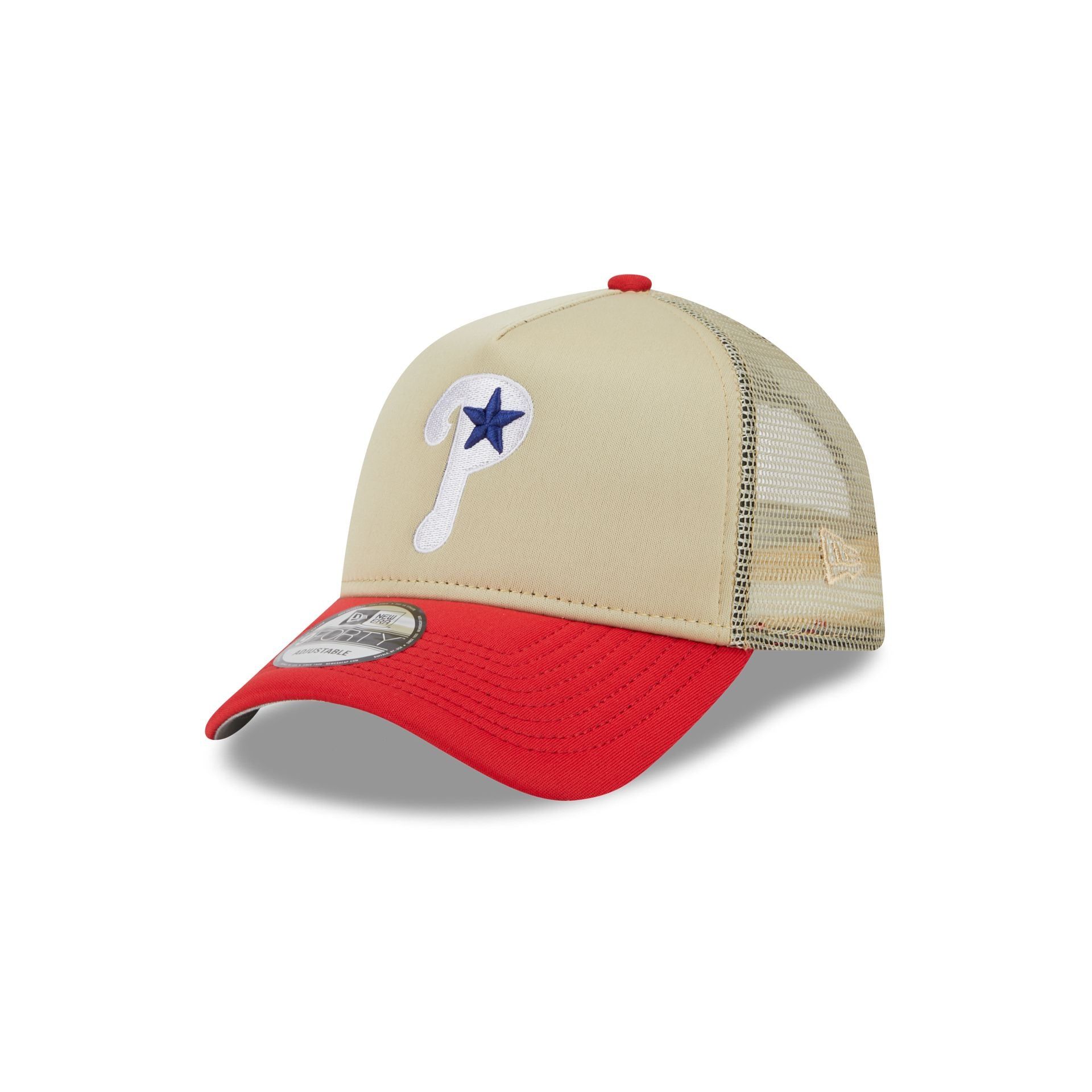 Philadelphia Phillies All Day 9FORTY A-Frame Trucker Hat sold by New Era