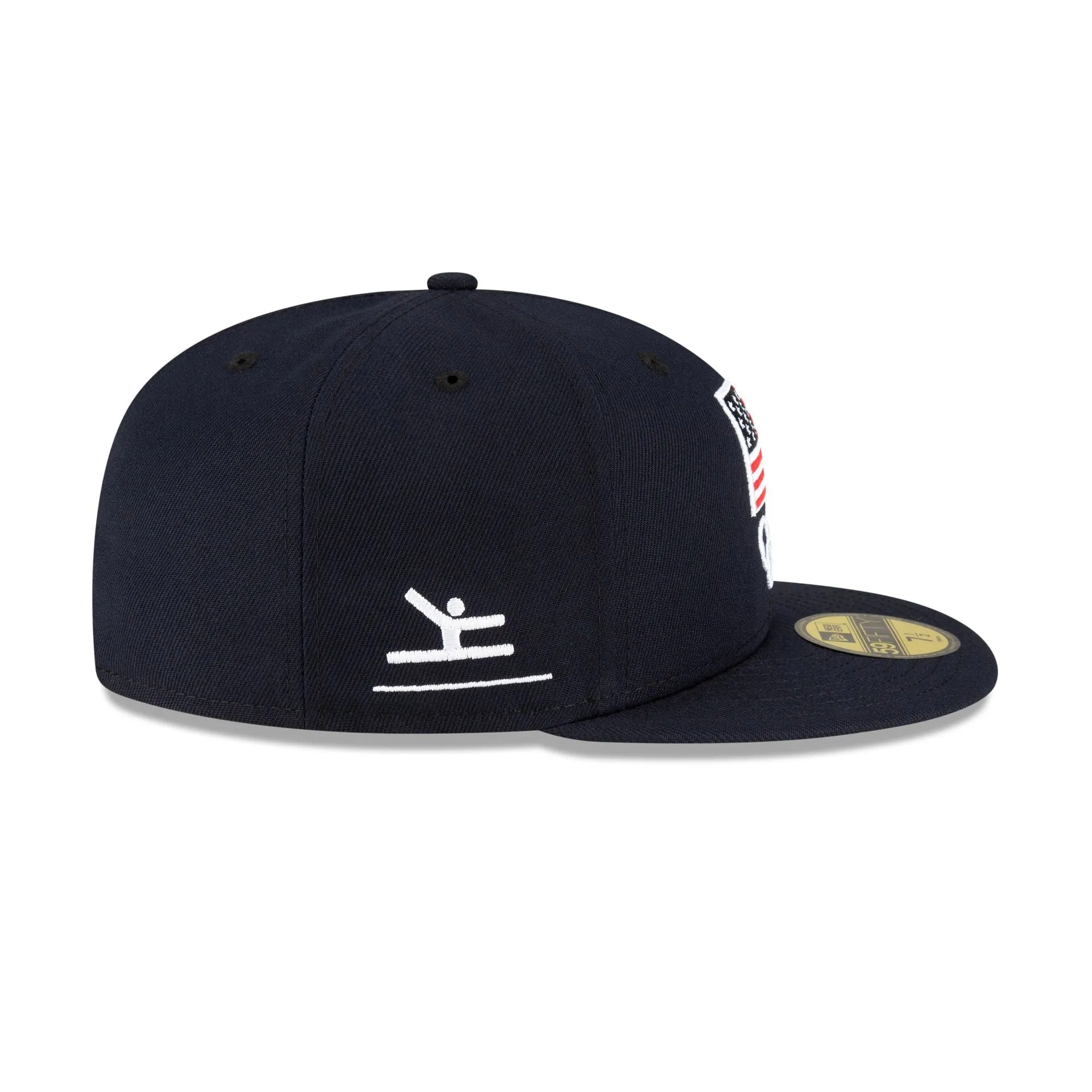 Team USA Gymnastics Navy 59FIFTY Fitted Hat sold by New Era product image thumbnail 4