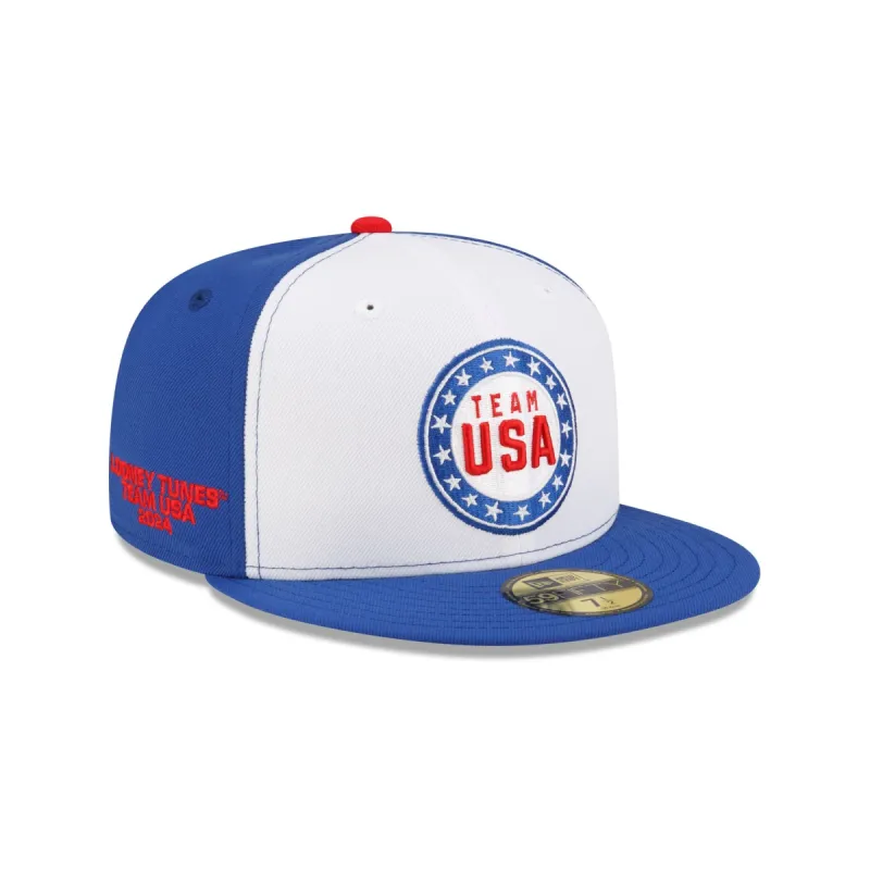 Team USA X Looney Tunes 59FIFTY Fitted Hat sold by New Era