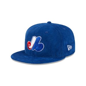 Montreal Expos Throwback Corduroy 59FIFTY Fitted Hat sold by New Era