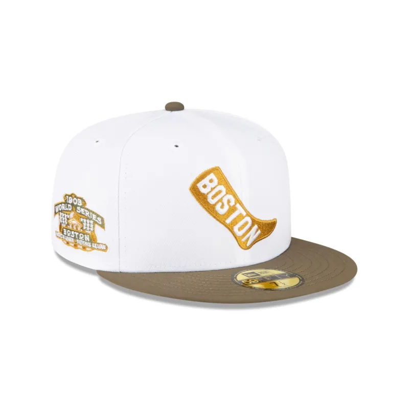 Just Caps Forest Green Boston Red Sox 59FIFTY Fitted Hat sold by New Era