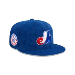 Montreal Expos Throwback Corduroy 59FIFTY Fitted Hat sold by New Era