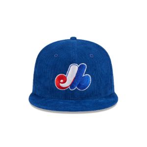 Montreal Expos Throwback Corduroy 59FIFTY Fitted Hat sold by New Era