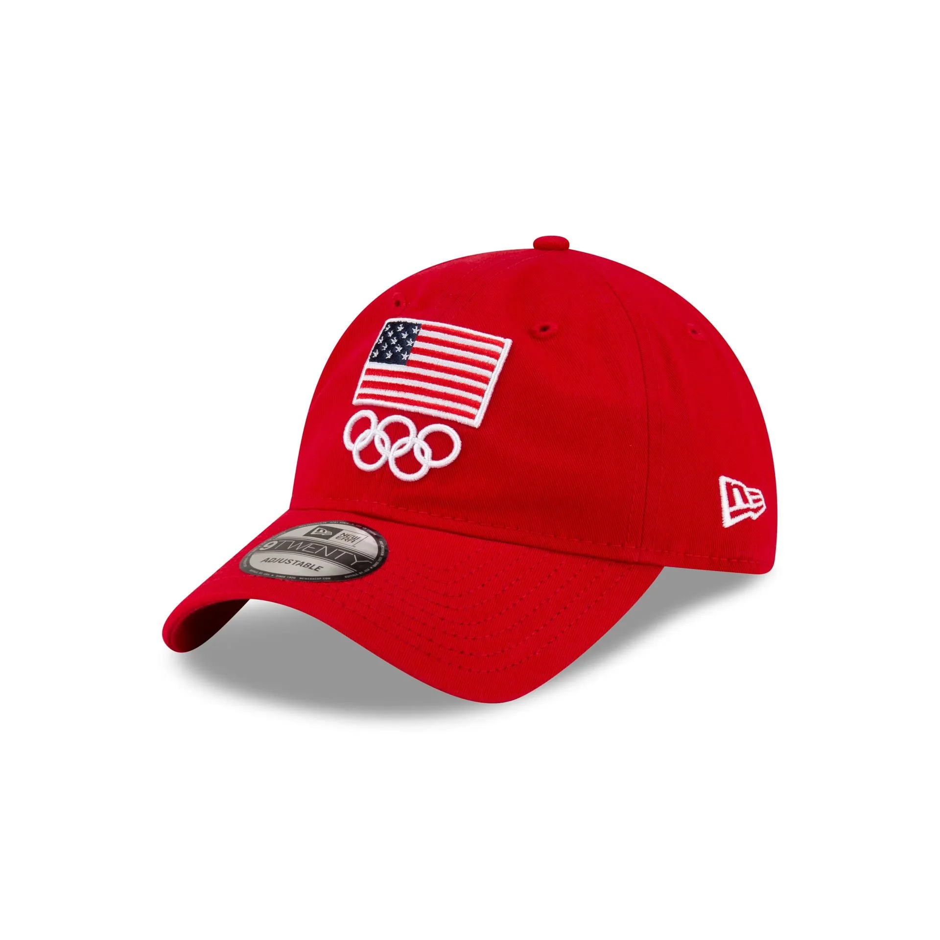 Team USA Olympics Red 9TWENTY Adjustable Hat sold by New Era