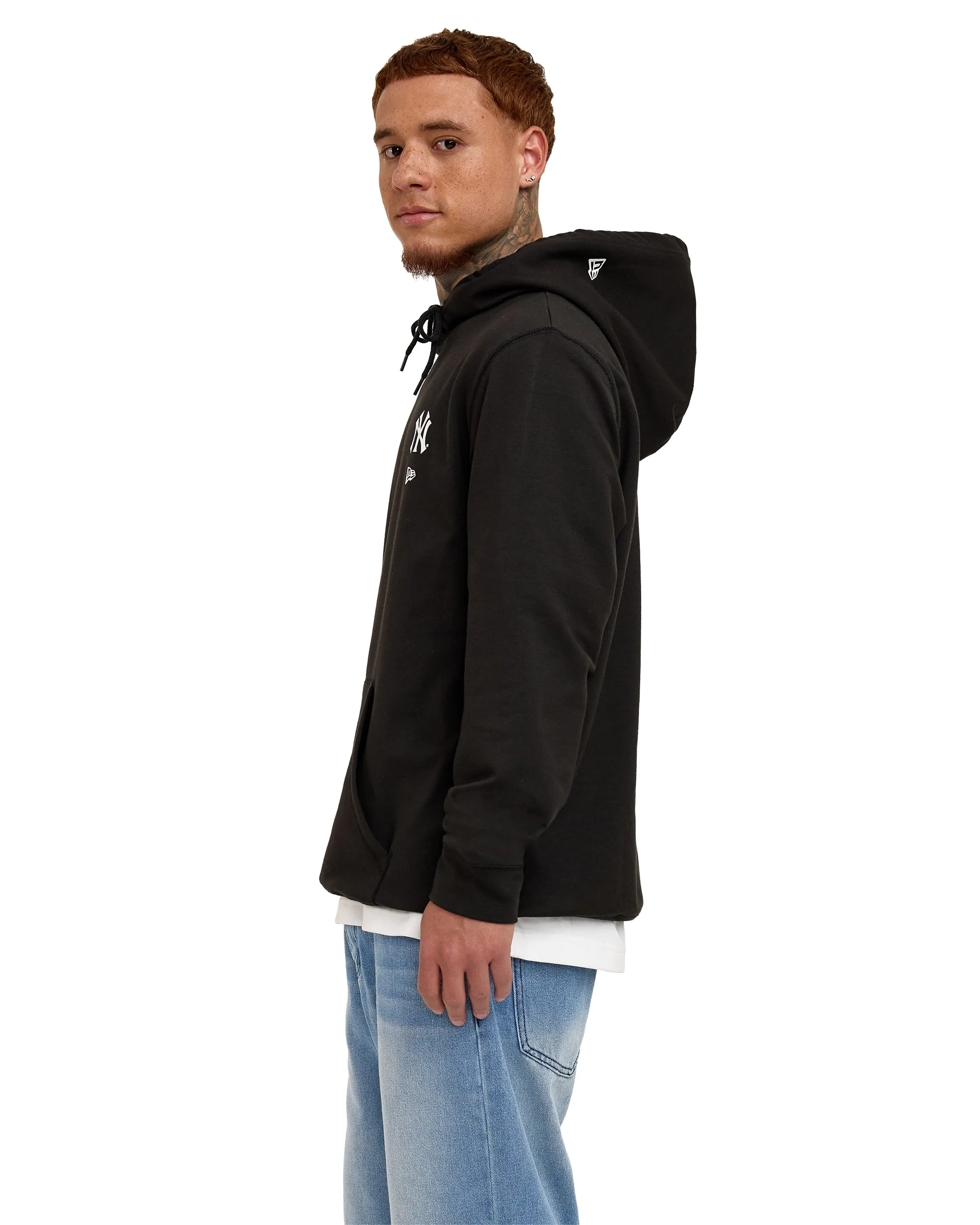 Seattle Mariners Logo Essentials Black Hoodie sold by New Era product image thumbnail 5