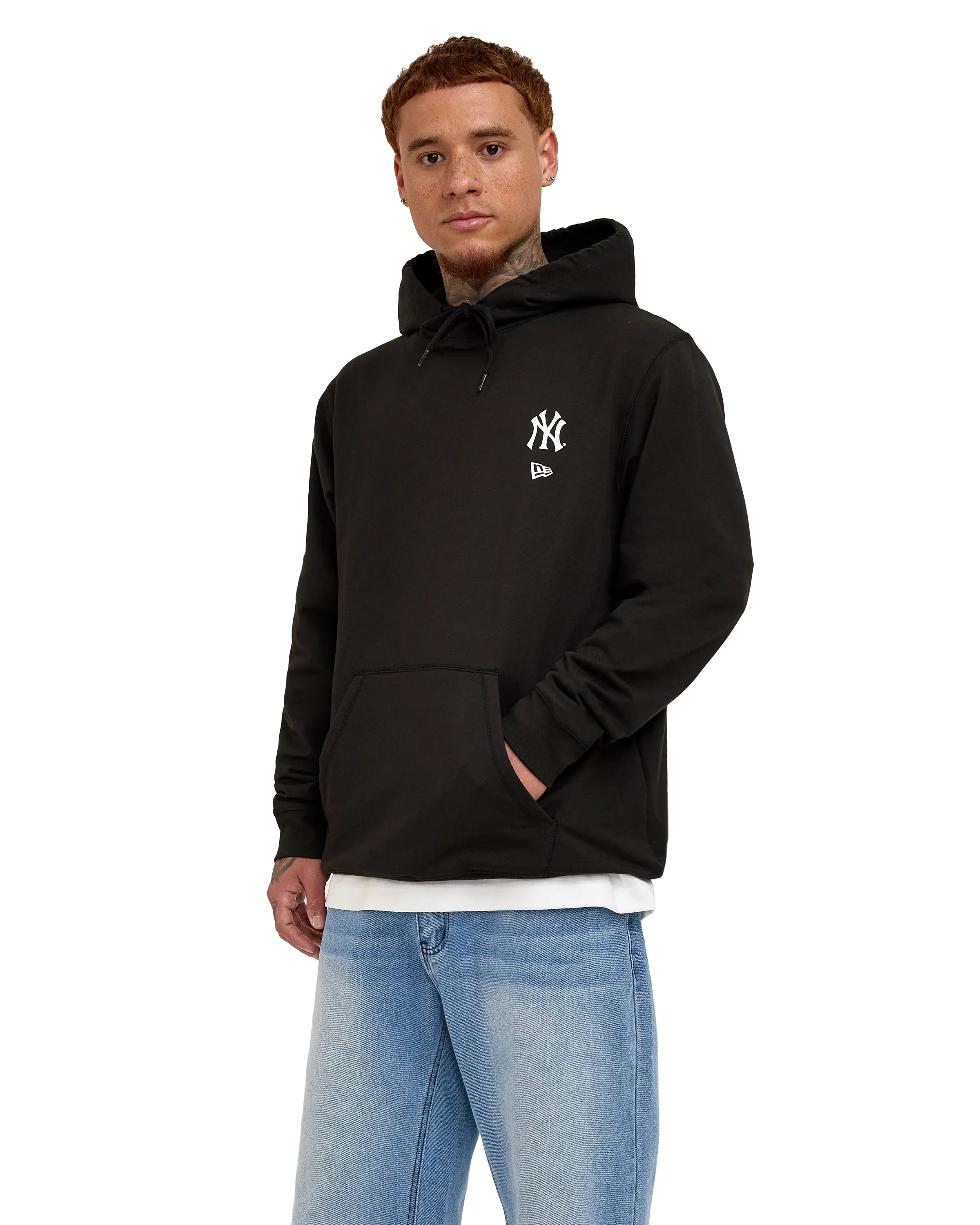 Seattle Mariners Logo Essentials Black Hoodie sold by New Era product image thumbnail 4