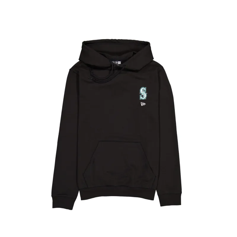 Seattle Mariners Logo Essentials Black Hoodie sold by New Era