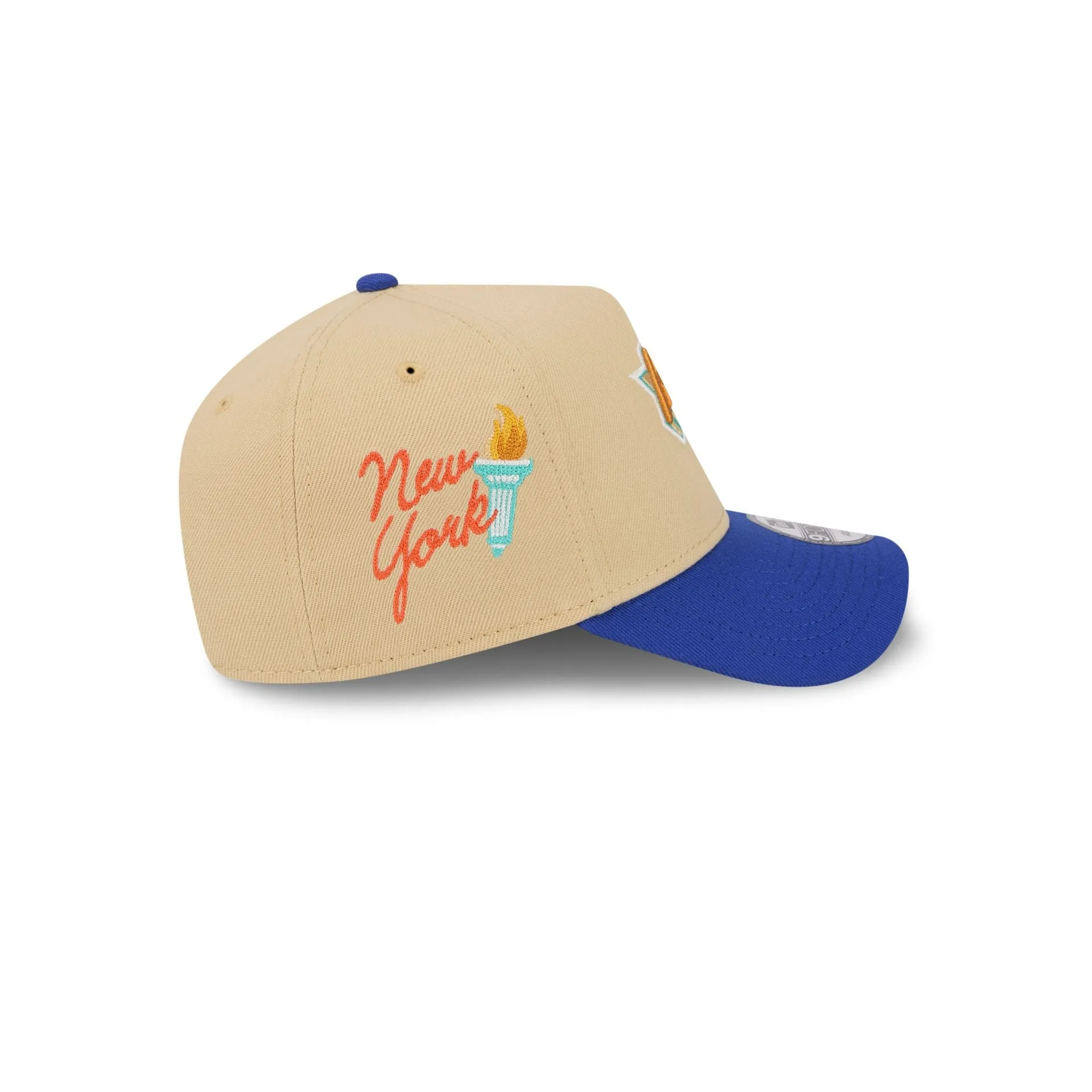 New York Knicks City Side Patch 9FORTY A-Frame Snapback Hat sold by New Era product image thumbnail 4