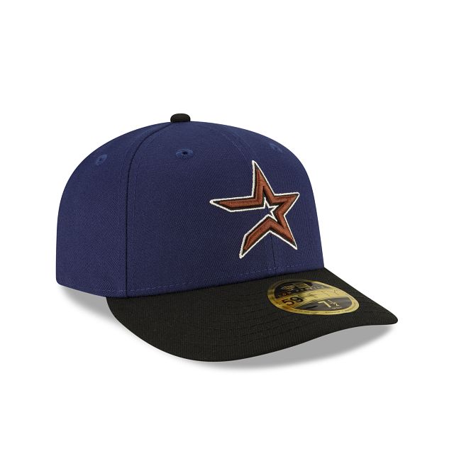 Houston Astros Navy Low Profile 59FIFTY Fitted Hat sold by New Era product image thumbnail 3