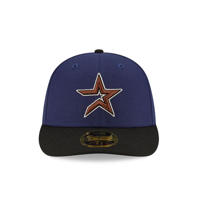 Houston Astros Navy Low Profile 59FIFTY Fitted Hat sold by New Era product image thumbnail 2
