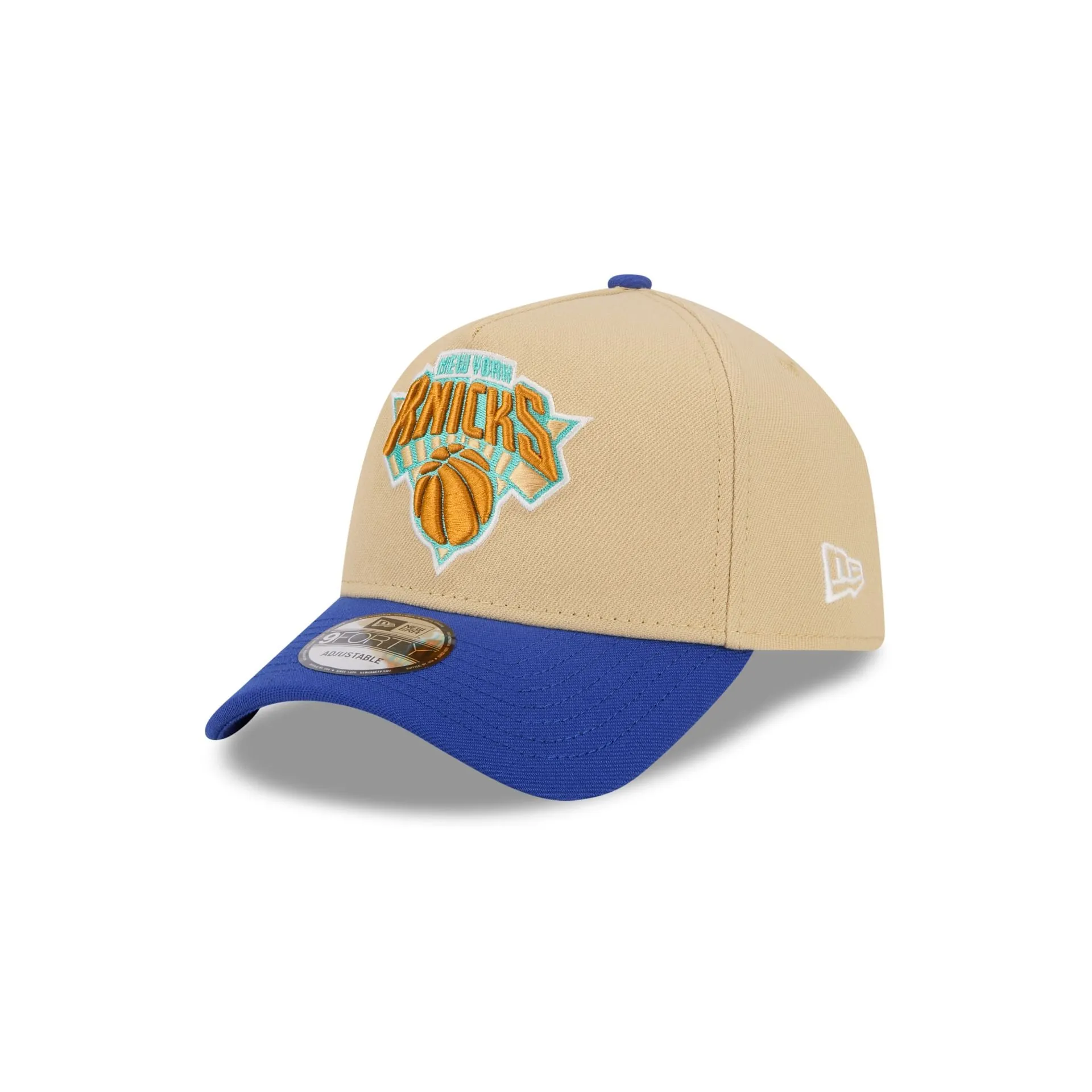 New York Knicks City Side Patch 9FORTY A-Frame Snapback Hat sold by New Era product image thumbnail 3