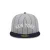 New York Yankees Heather Pinstripe 59FIFTY Fitted Hat sold by New Era