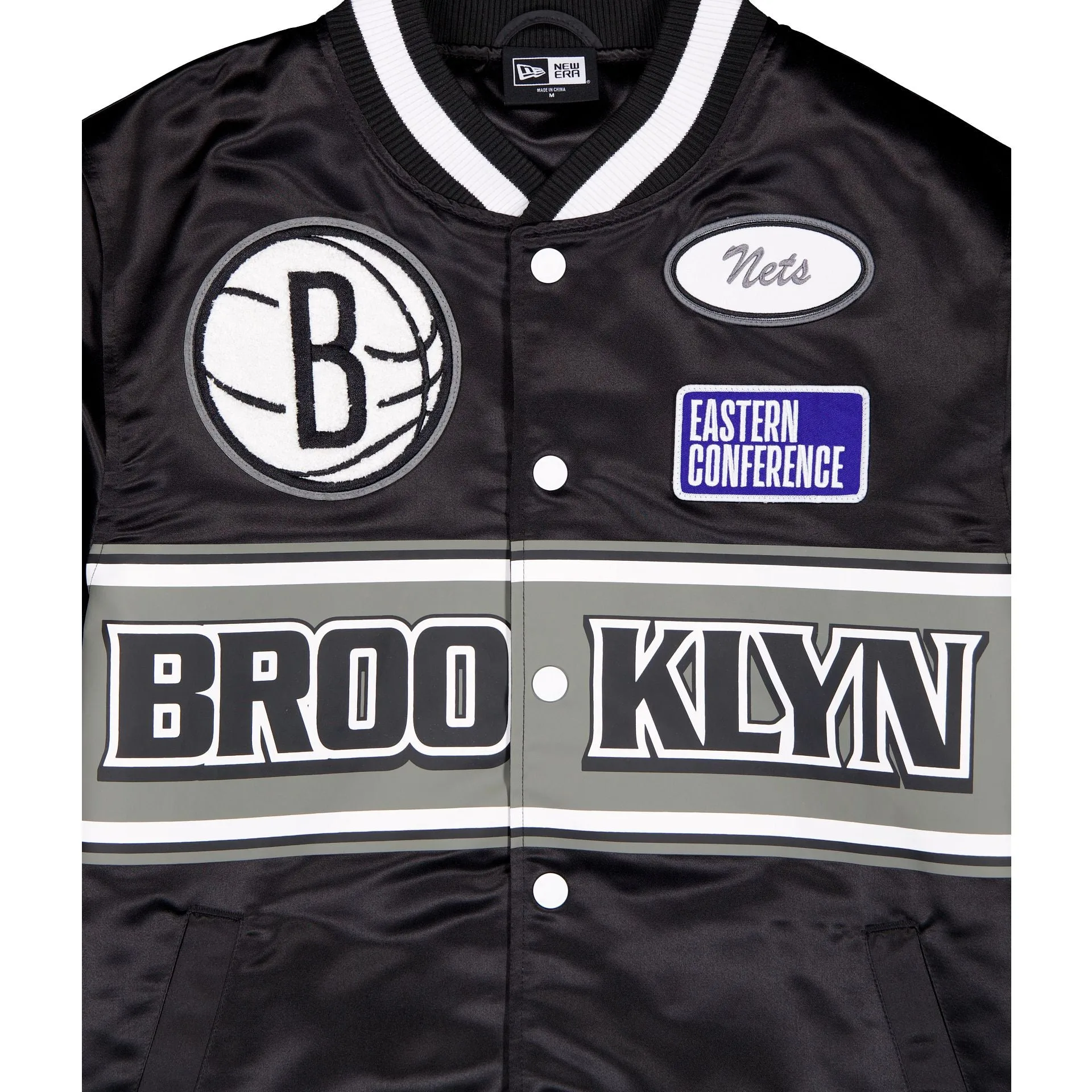 Brooklyn Nets 2024 Rally Drive Jacket sold by New Era product image thumbnail 4