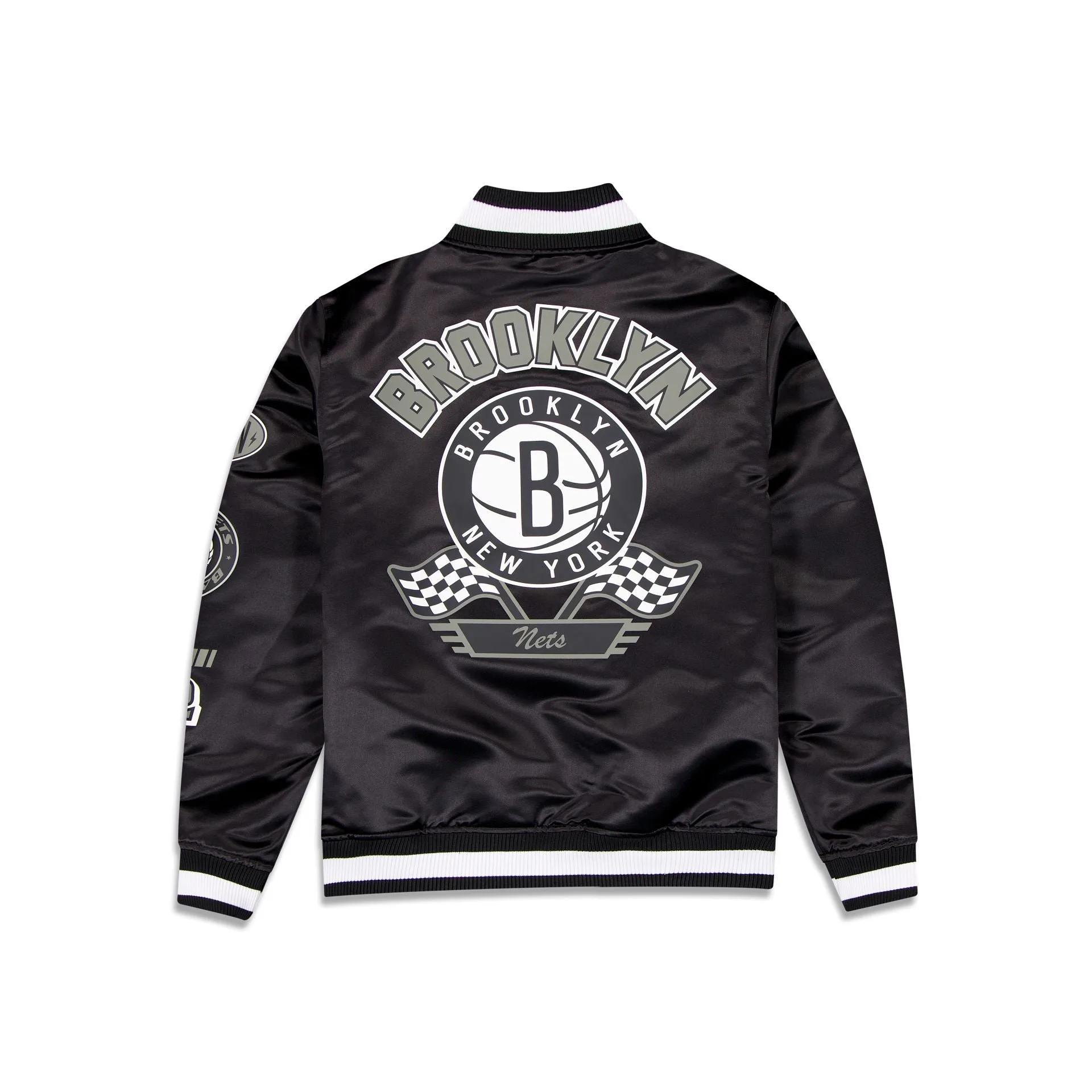 Brooklyn Nets 2024 Rally Drive Jacket sold by New Era product image thumbnail 3