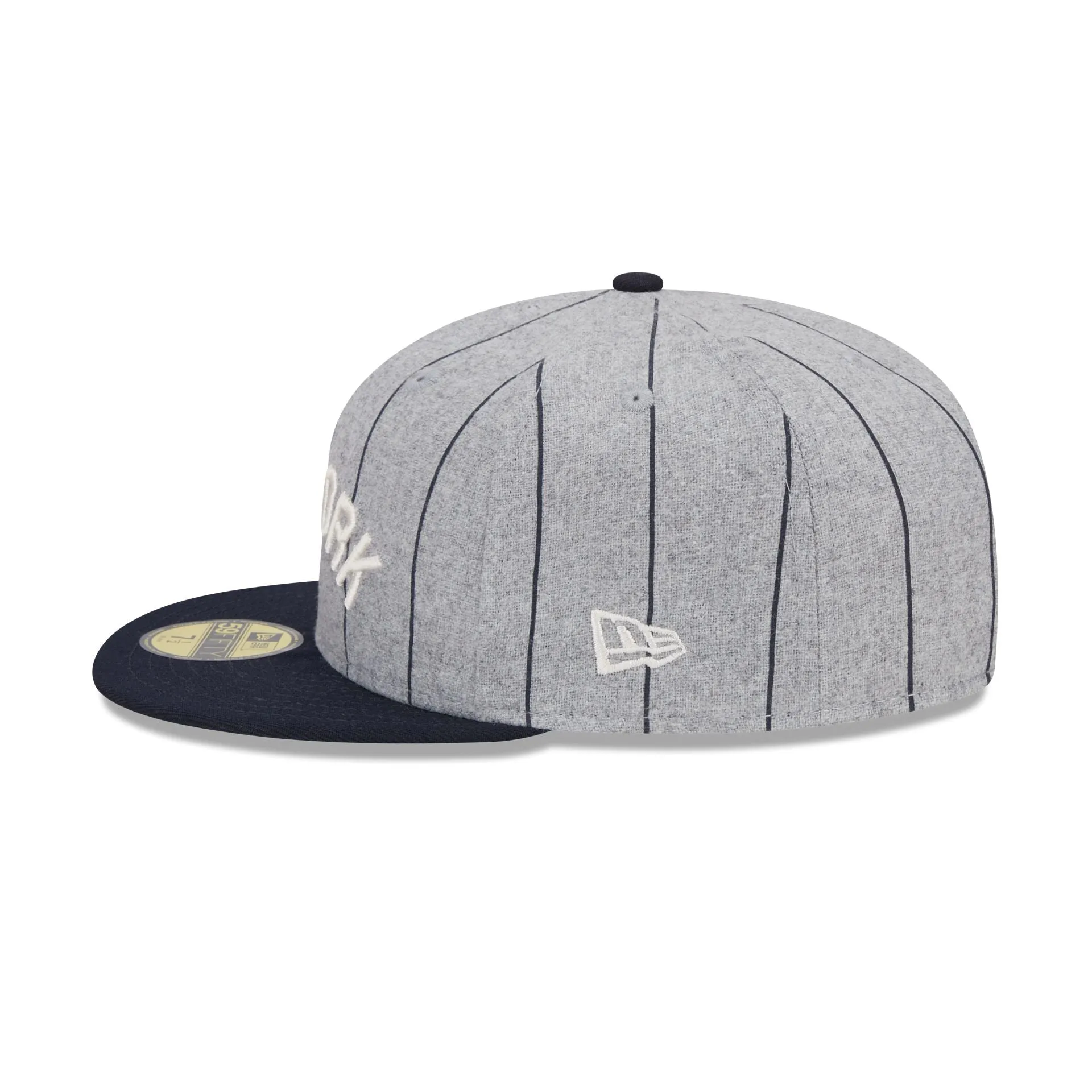 New York Yankees Heather Pinstripe 59FIFTY Fitted Hat sold by New Era product image thumbnail 4