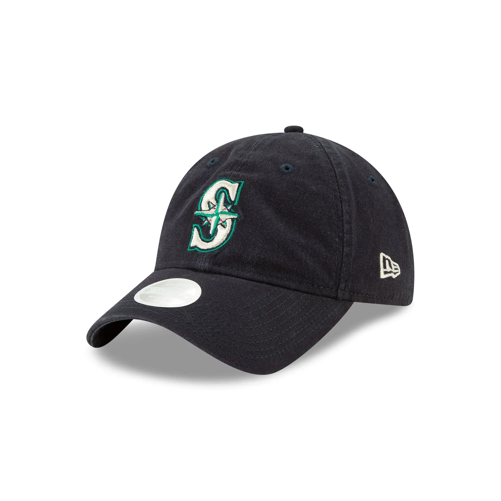 Seattle Mariners Women's Core Classic Navy 9TWENTY Adjustable Hat sold by New Era
