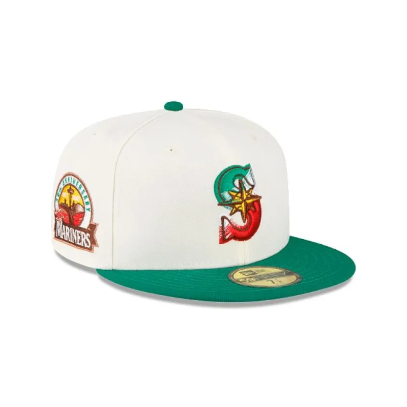 Seattle Mariners Cinco de Mayo 59FIFTY Fitted Hat sold by New Era