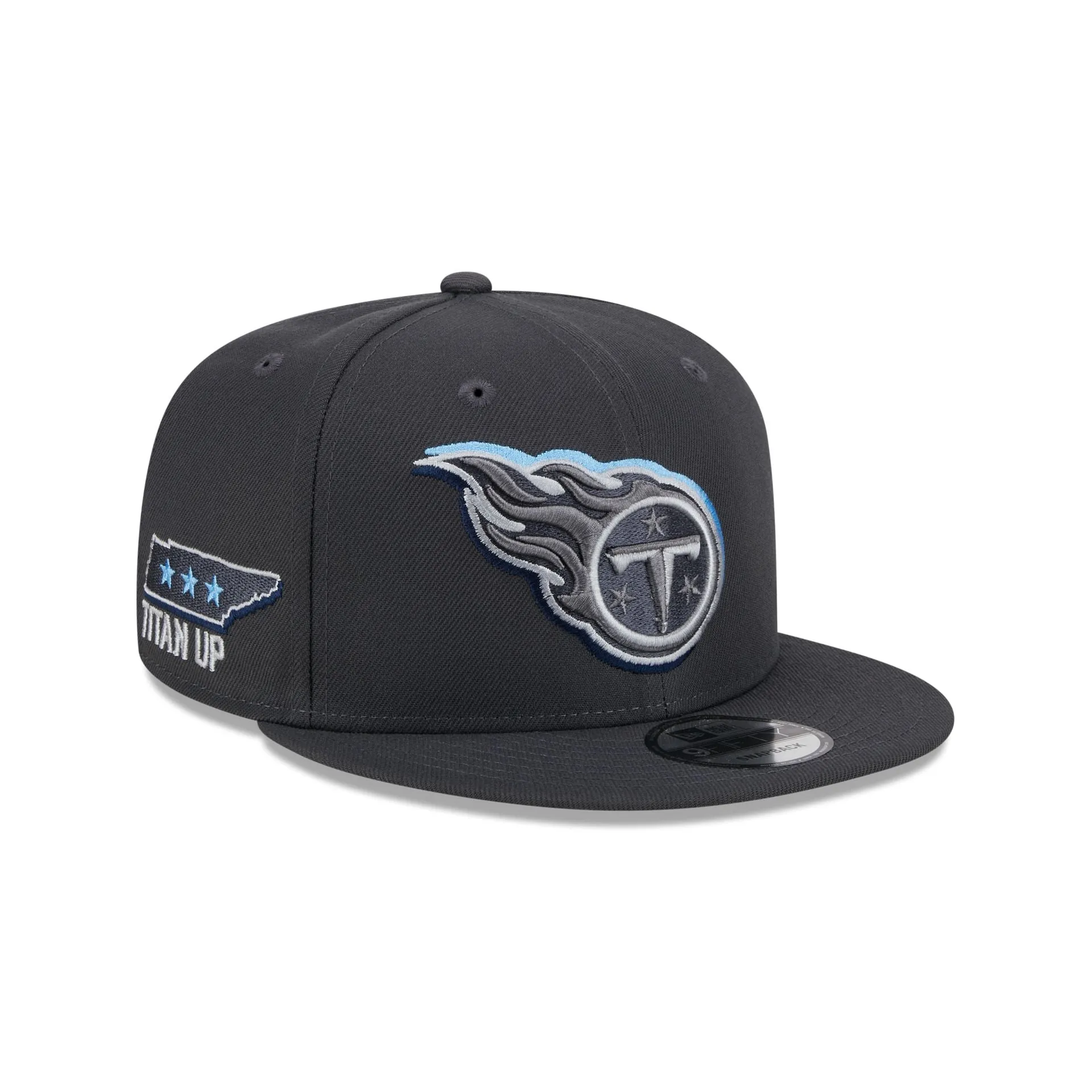 Tennessee Titans 2024 Draft 9FIFTY Snapback Hat sold by New Era
