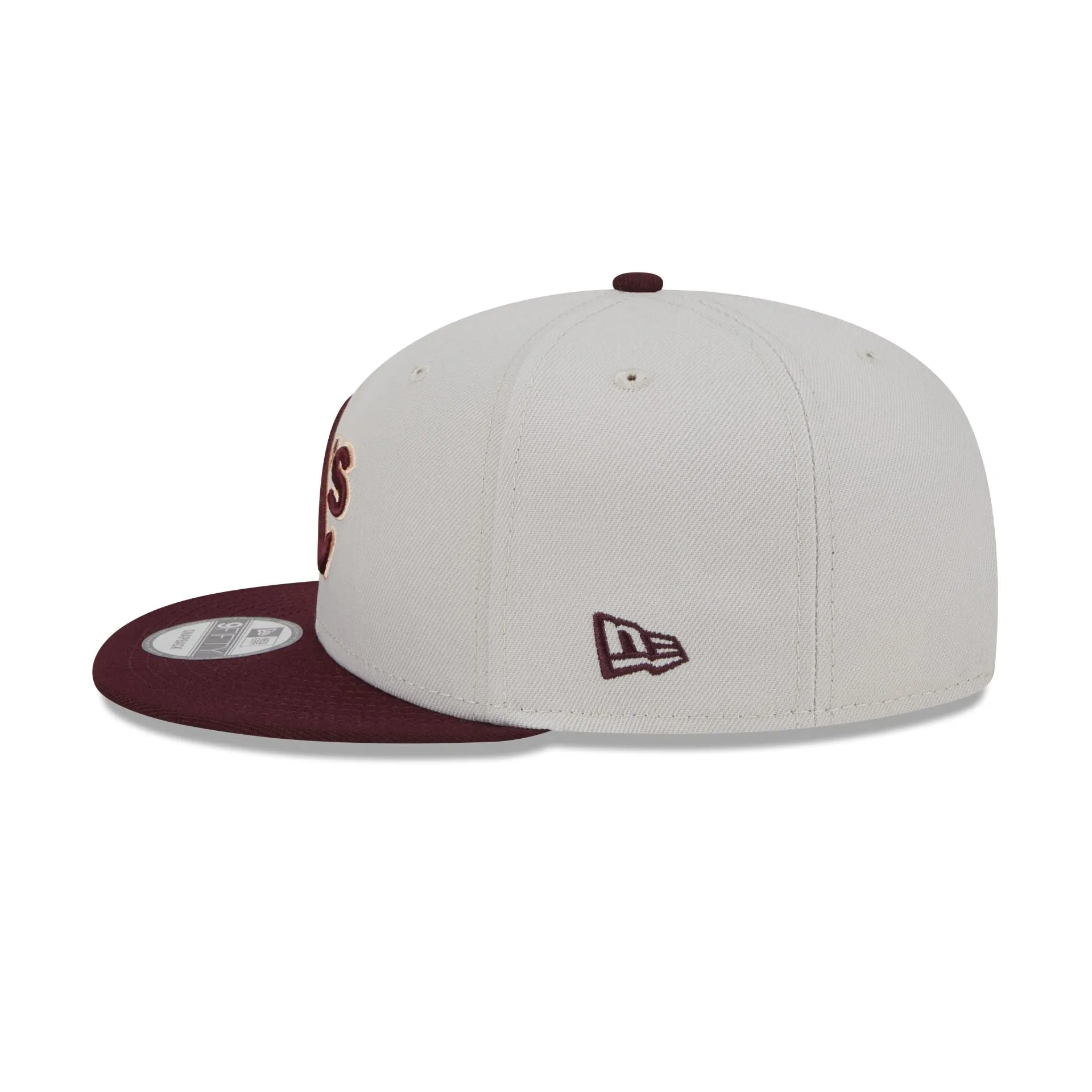 Oakland Athletics Mauve Visor 9FIFTY Snapback Hat sold by New Era product image thumbnail 4