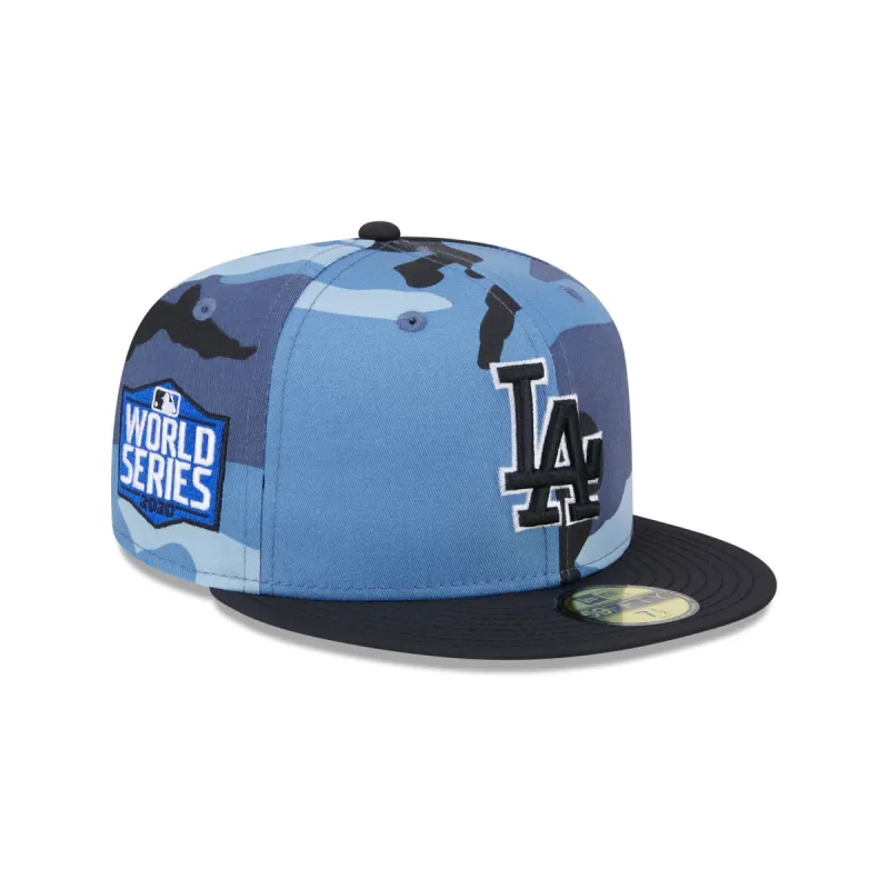 Just Caps Color Camo Los Angeles Dodgers 59FIFTY Fitted Hat sold by New Era