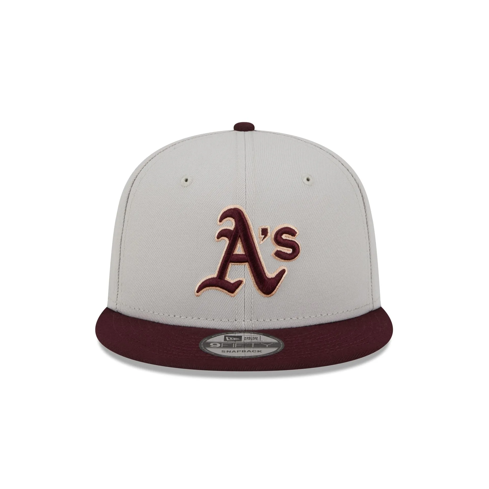Oakland Athletics Mauve Visor 9FIFTY Snapback Hat sold by New Era product image thumbnail 2