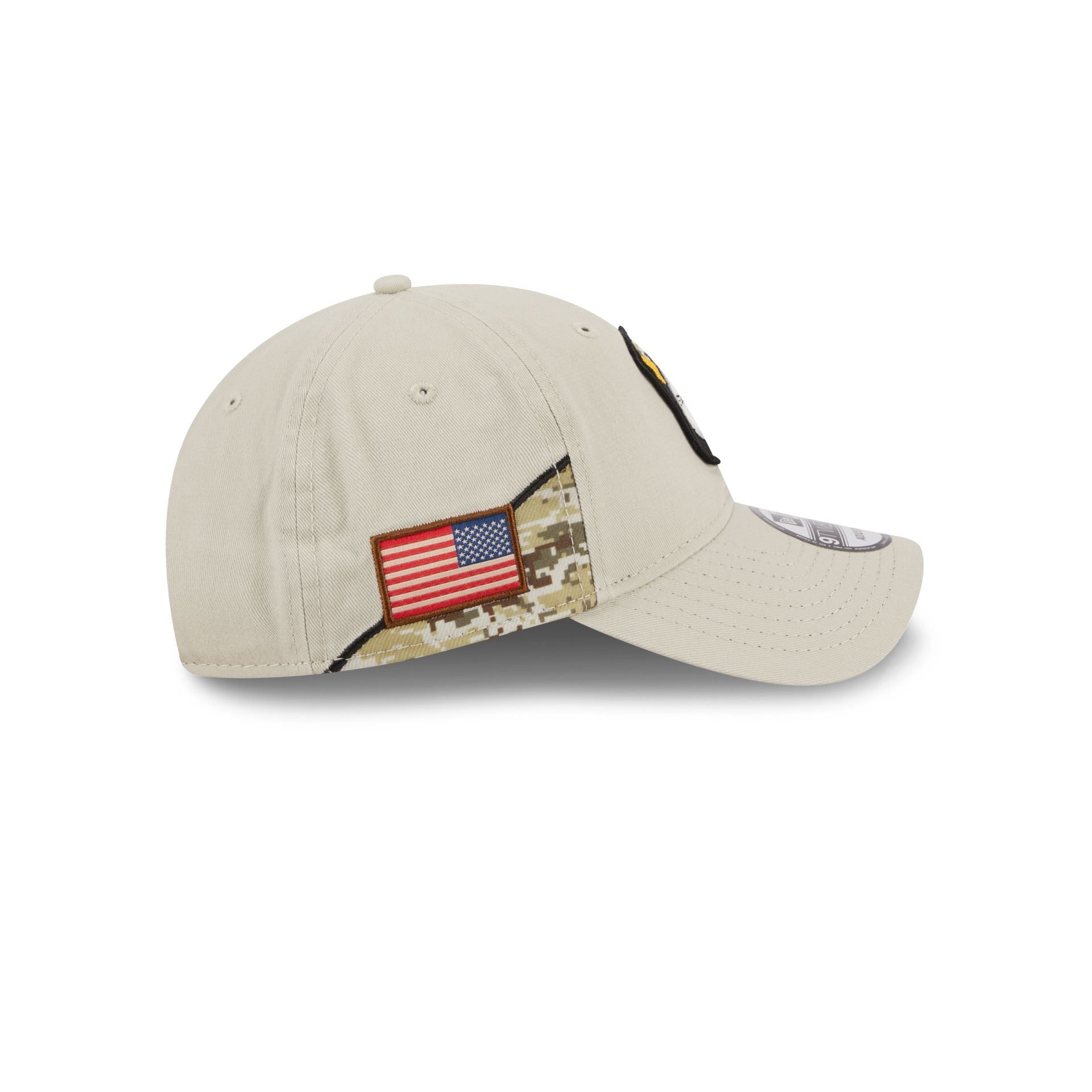 Pittsburgh Steelers 2023 Salute to Service 9TWENTY Adjustable Hat sold by New Era product image thumbnail 4