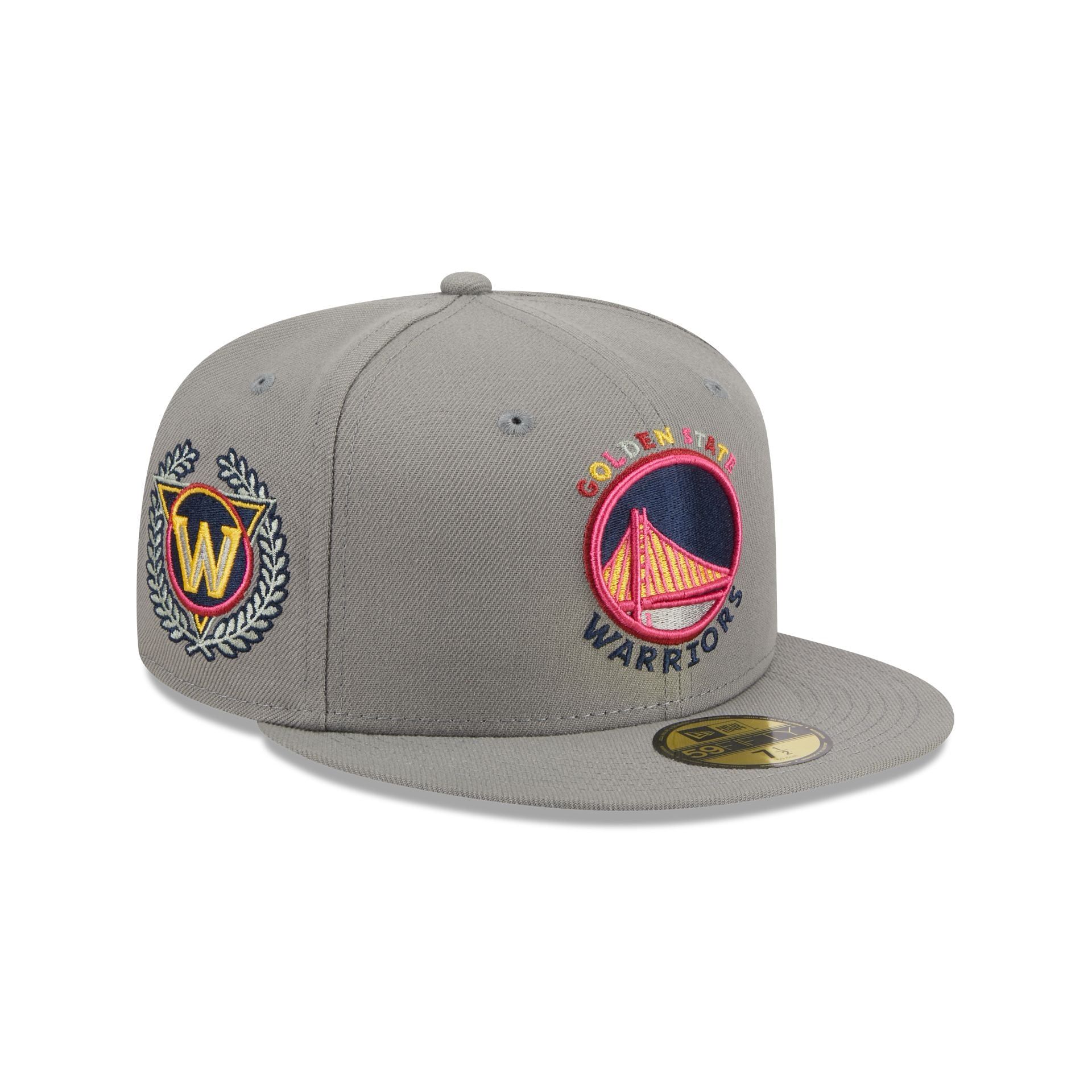 Golden State Warriors Color Pack Gray 59FIFTY Fitted Hat sold by New Era