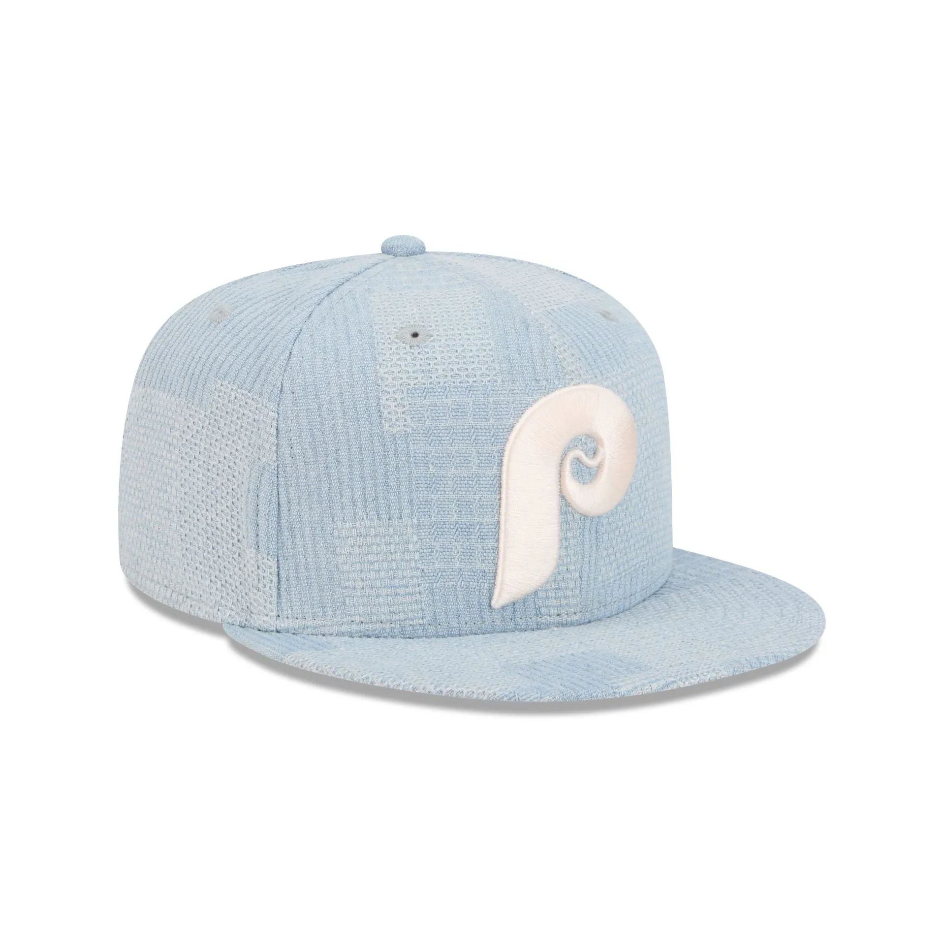 Philadelphia Phillies Denim Patchwork 9FIFTY Snapback Hat sold by New Era product image thumbnail 3