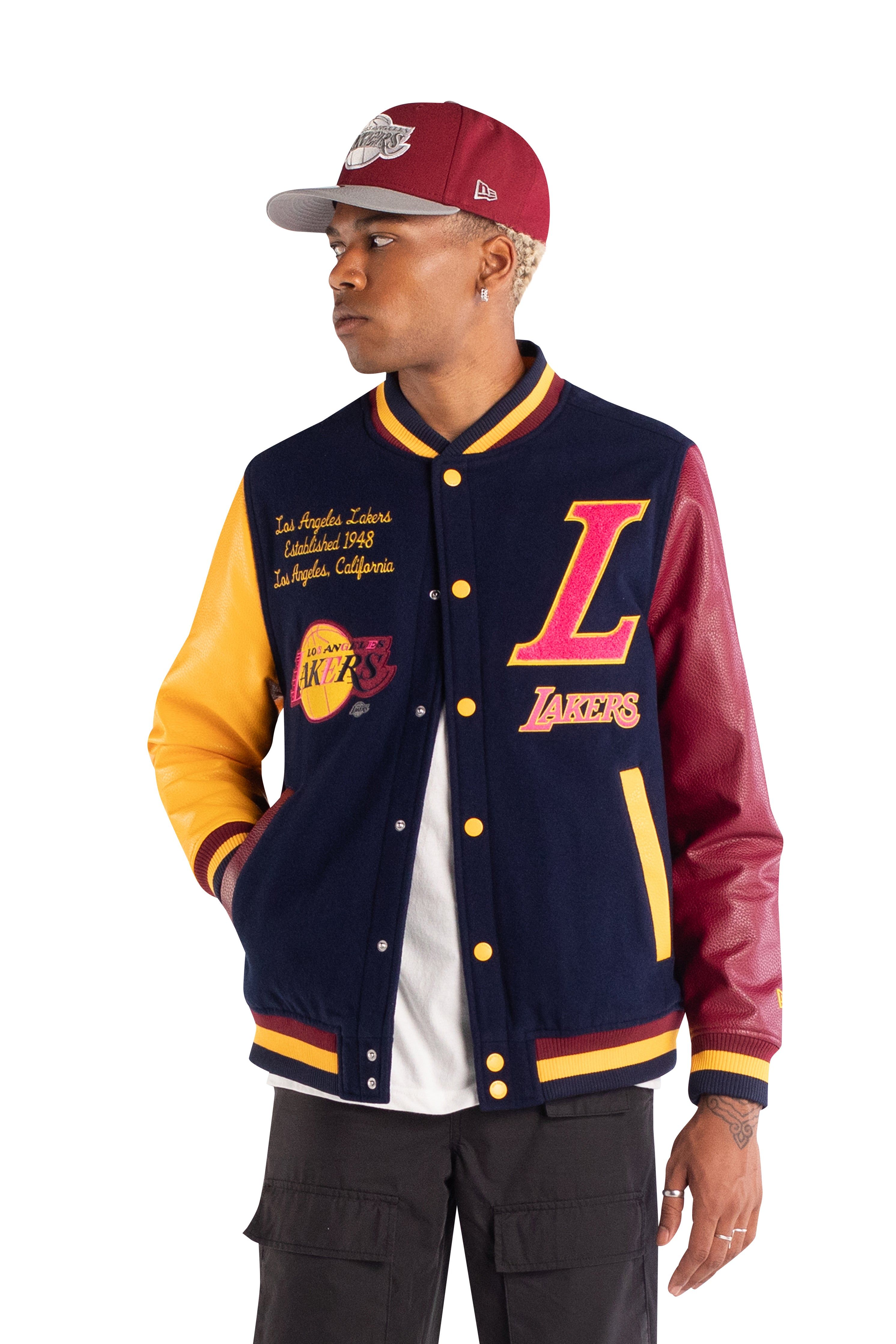 Los Angeles Lakers Color Pack Jacket sold by New Era