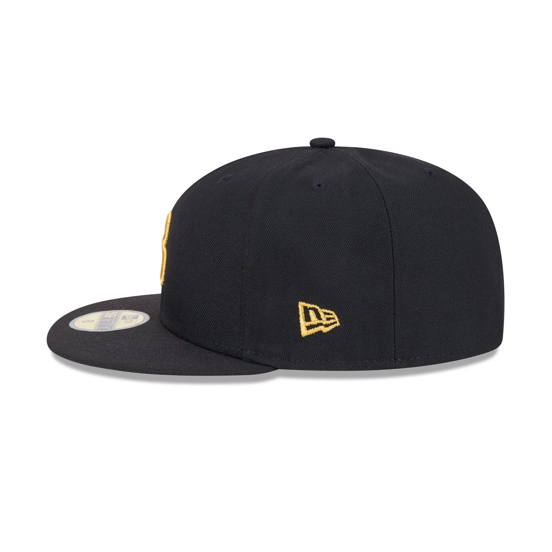 New Era Cap Signature Size 8 Black 59FIFTY Fitted Hat sold by New Era product image thumbnail 4