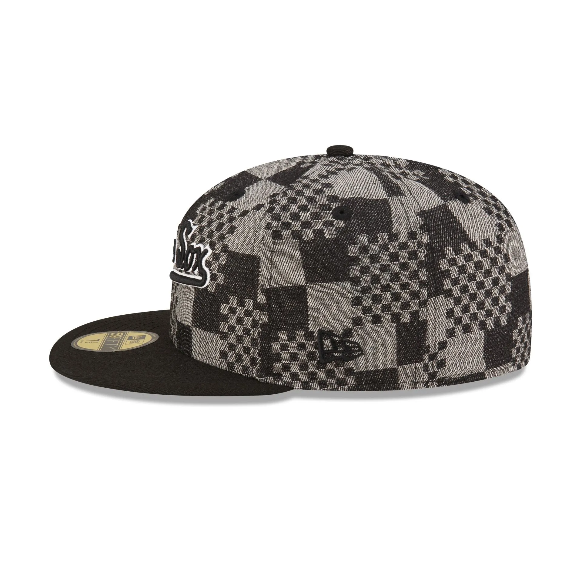 Chicago White Sox Pattern Denim 59FIFTY Fitted Hat sold by New Era product image thumbnail 5
