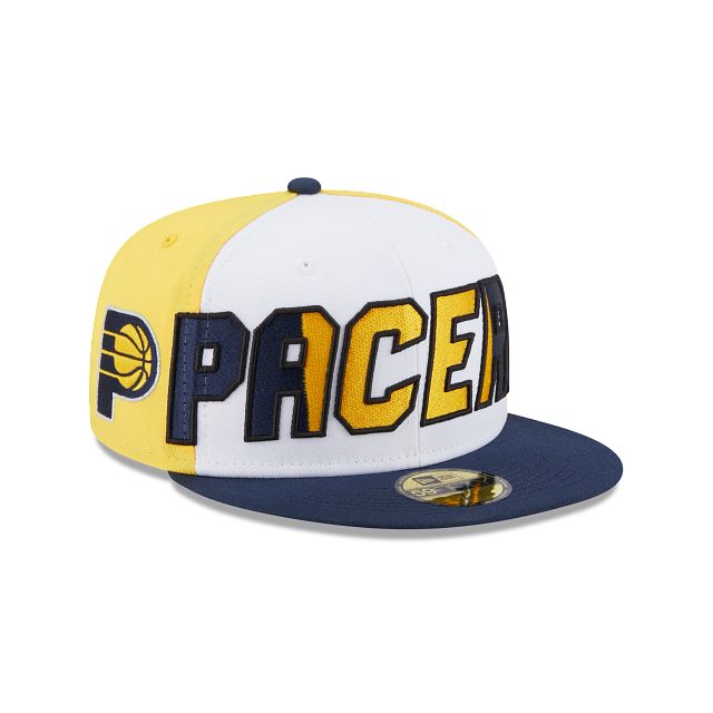 Indiana Pacers NBA Authentics: 2023 Back Half Edition 59FIFTY Fitted Hat sold by New Era