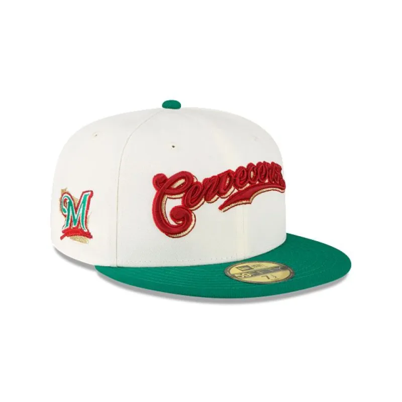 Milwaukee Brewers Cinco de Mayo 59FIFTY Fitted Hat sold by New Era