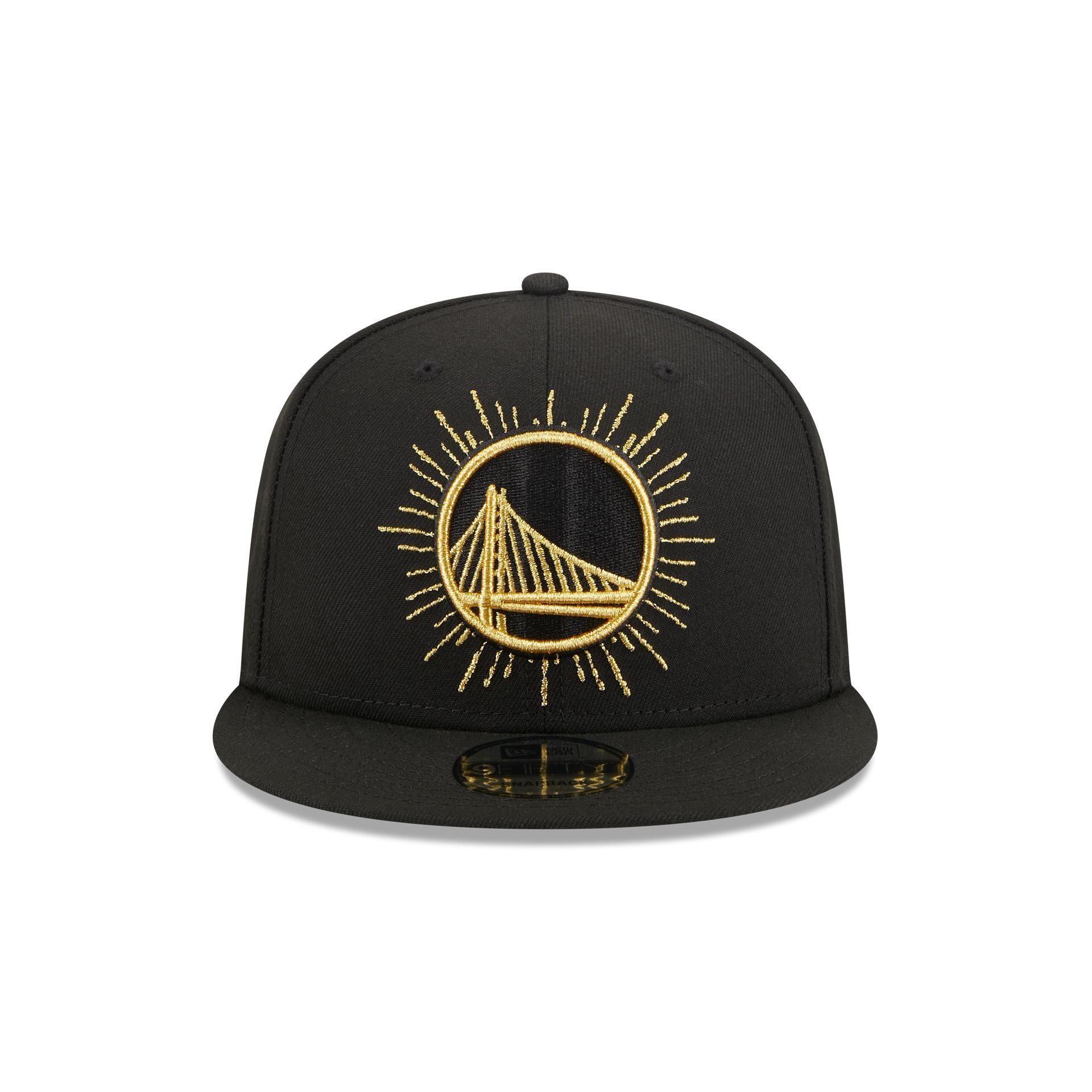 Golden State Warriors Metallic Logo 9FIFTY Snapback Hat sold by New Era product image thumbnail 2