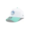Golden State Warriors Spring Colorway 9FORTY A-Frame Snapback Hat sold by New Era