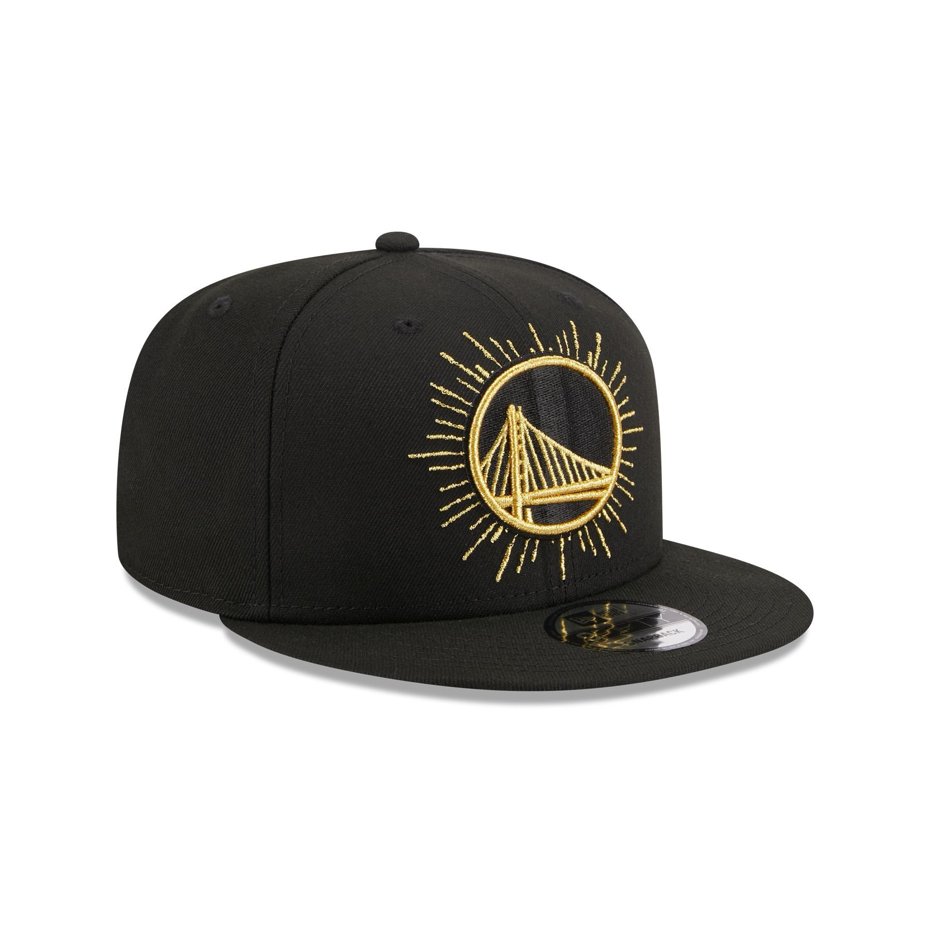 Golden State Warriors Metallic Logo 9FIFTY Snapback Hat sold by New Era product image thumbnail 3